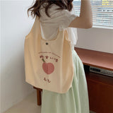 canvas tote bag with zipper